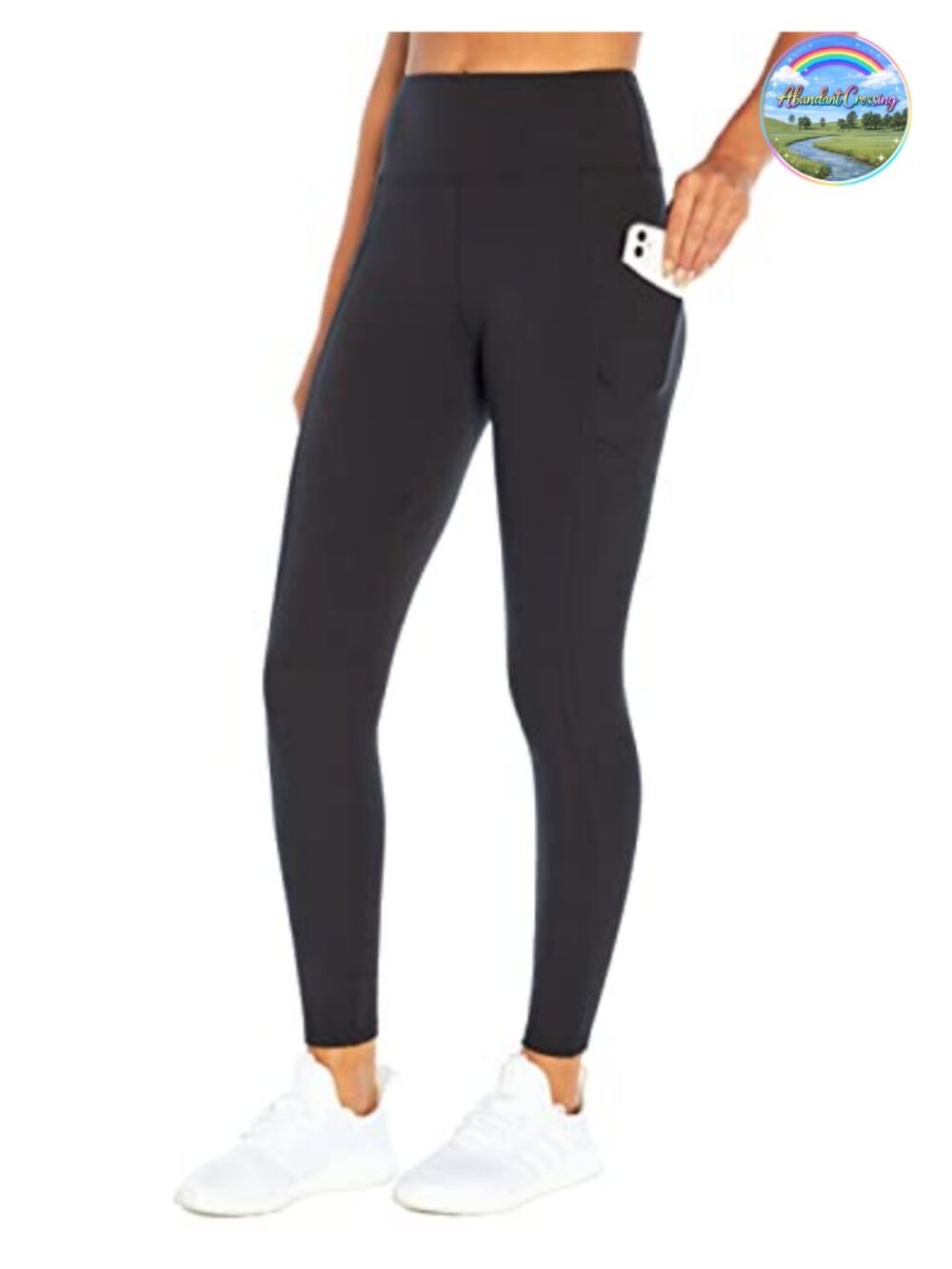 High Rise Tummy Control Leggings with Pockets